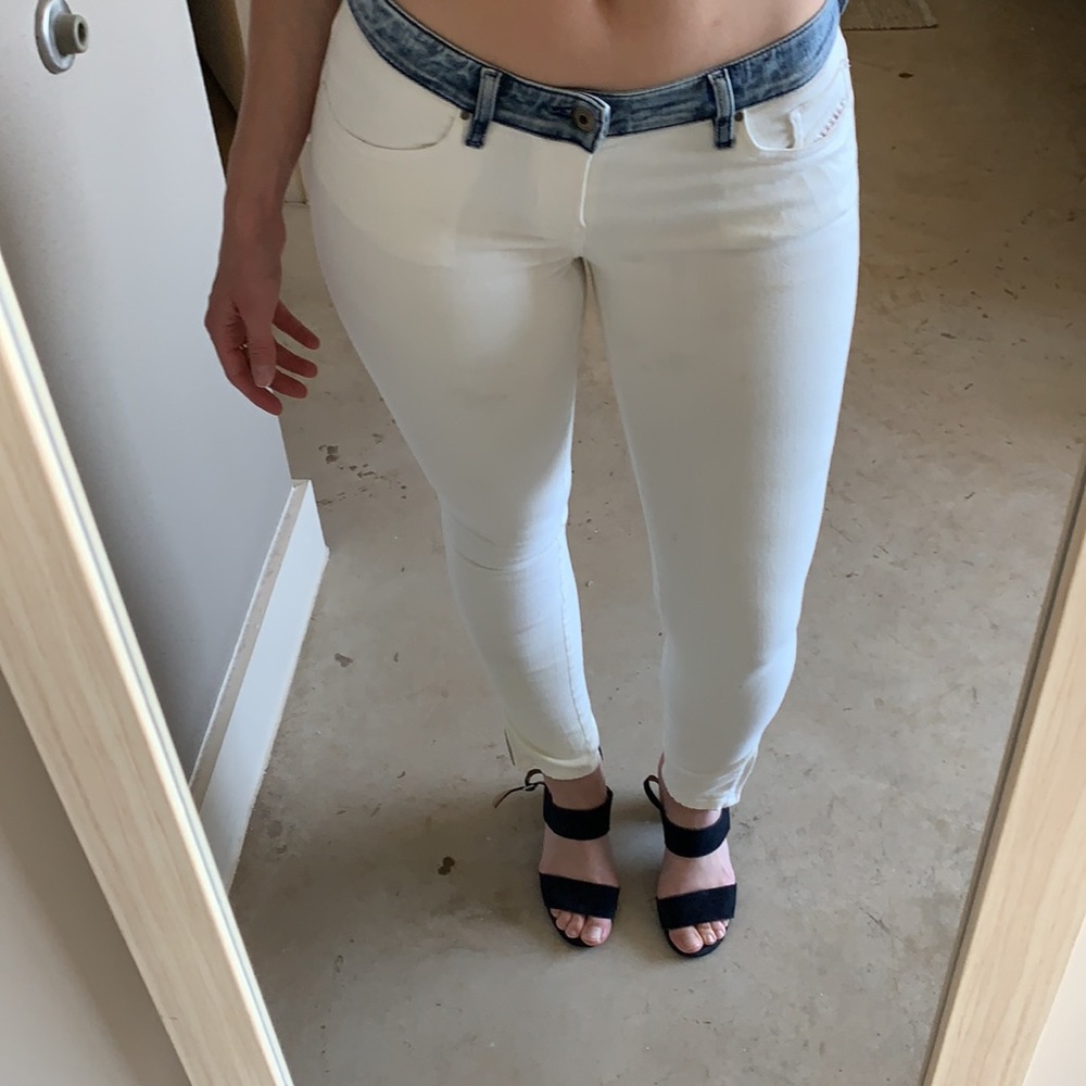 White Deisel Denim Jeans